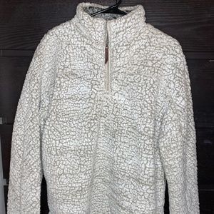 Grey and White Thread & Supply Sherpa (Nordstrom)